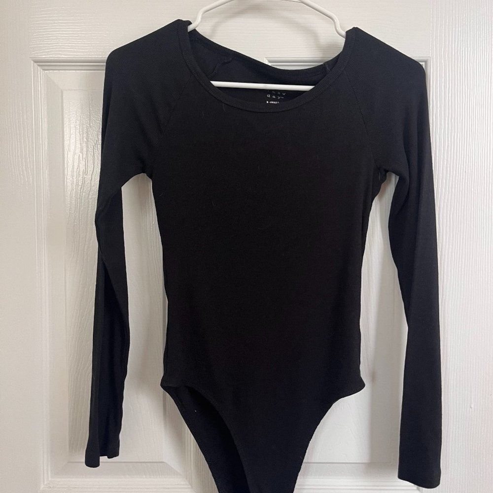Target long sleeve black bodysuit
